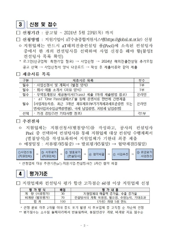 2024년 해외진출컨설팅사업(해외판로개척형) 수진기업 모집공고문(추가모집)003.jpg